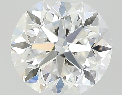 0.5 carat E-VVS1 GD cut Natūralus Round Deimantas (1)