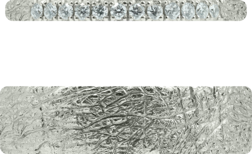 Šampanieša zelta kāzu gredzeni ar dimantiem (3)