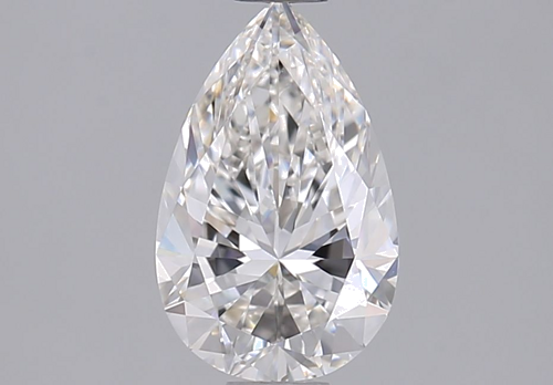 1.05 carat F-VVS1 Natūralus Pear Deimantas (1)