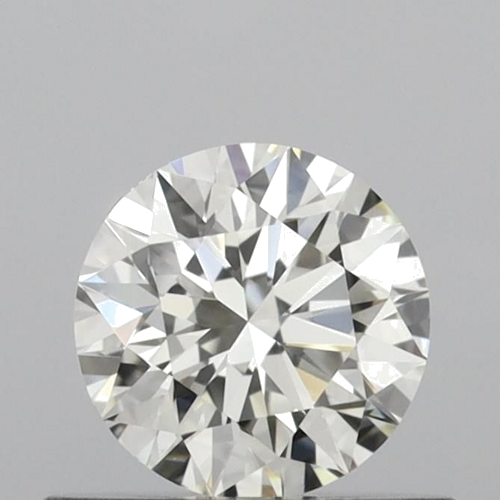 0.51 carat K-VVS2 Excellent cut Natūralus Round Deimantas (1)