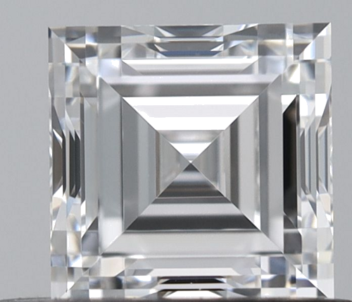 0.49 carat D-VVS1 Natūralus Square Radiant Deimantas (1)
