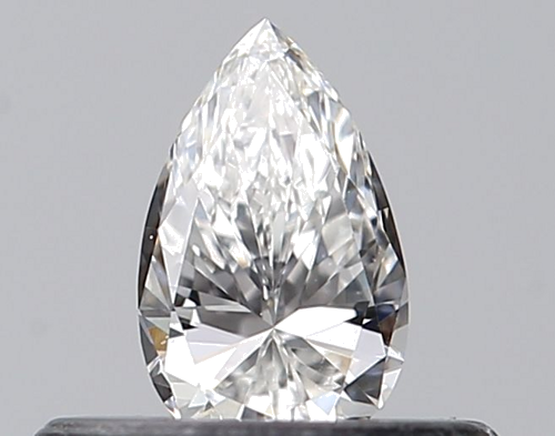 0.23 carat F-VS1 Natūralus Pear Deimantas (1)