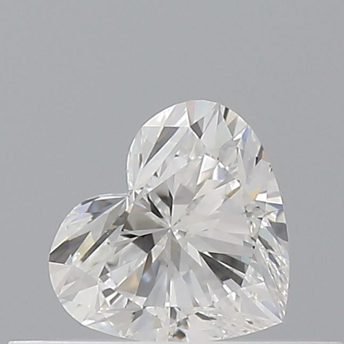0.3 carat G-VVS1 Natūralus Heart Deimantas (1)