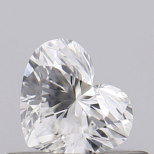 0.3 carat H-VVS2 Natūralus Heart Deimantas (1)
