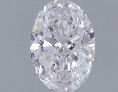 0.5 carat D-VS2 Natūralus Oval Deimantas (1)