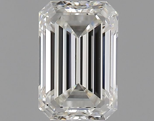 0.9 carat H-VS1 Natūralus Emerald Deimantas (1)