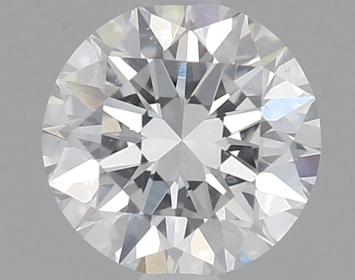 0.53 carat E-SI1 Excellent cut Natūralus Round Deimantas (1)
