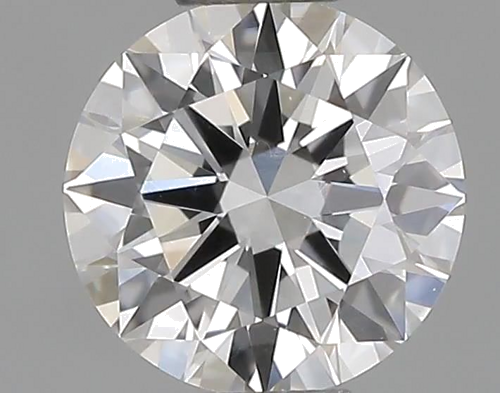 0.41 carat F-VVS1 Excellent cut Natūralus Round Deimantas (1)