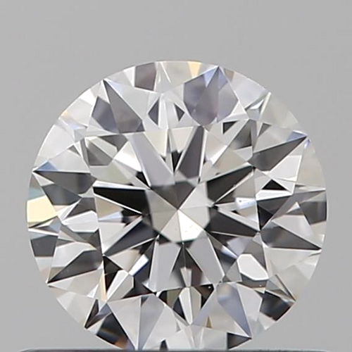 0.51 carat D-VVS2 Excellent cut Natūralus Round Deimantas (1)