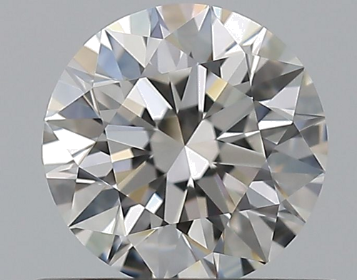 0.61 carat F-VVS1 Excellent cut Natūralus Round Deimantas (1)