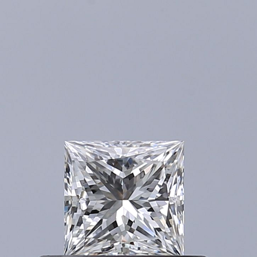 0.4 carat E-IF Natūralus Princess Deimantas (1)