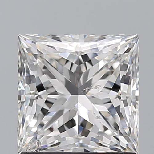 1.51 carat G-SI2 Natūralus Princess Deimantas (1)