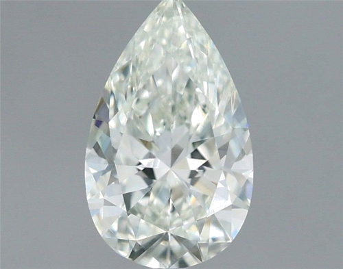 0.62 carat Very Light Green-VS1 Natūralus Pear Deimantas (1)
