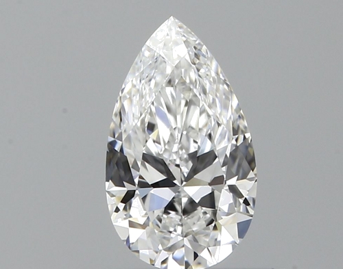 0.5 carat E-IF Natūralus Pear Deimantas (1)