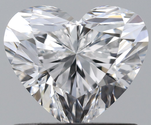0.8 carat D-VS1 Natūralus Heart Deimantas (1)