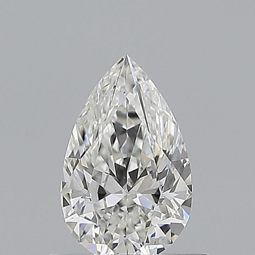 0.58 carat G-VS1 Natūralus Pear Deimantas (1)