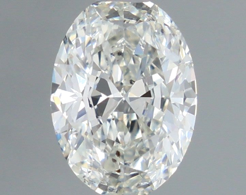 0.63 carat H-SI2 Natūralus Oval Deimantas (1)