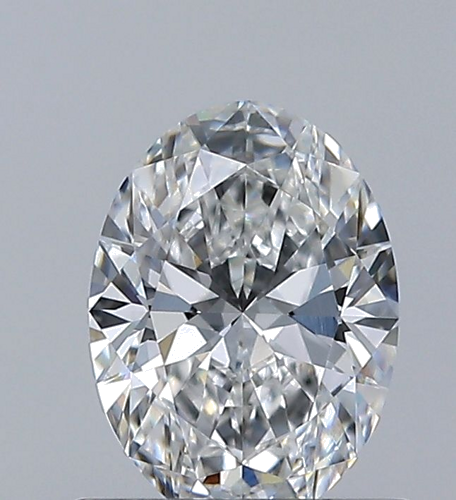 0.61 carat E-VS1 Natūralus Oval Deimantas (1)