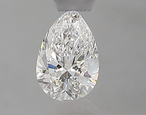 0.34 carat E-VS2 Natūralus Pear Deimantas (1)