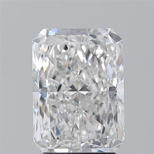 3.2 carat D-VVS1 Natūralus Radiant Deimantas (1)