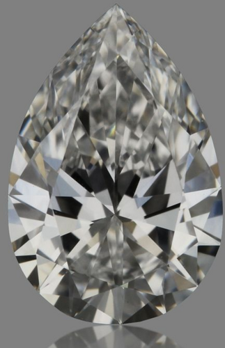 0.41 carat D-VS2 Natūralus Pear Deimantas (1)