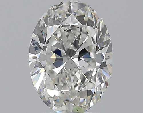 2.01 carat G-SI2 Natūralus Oval Deimantas (1)