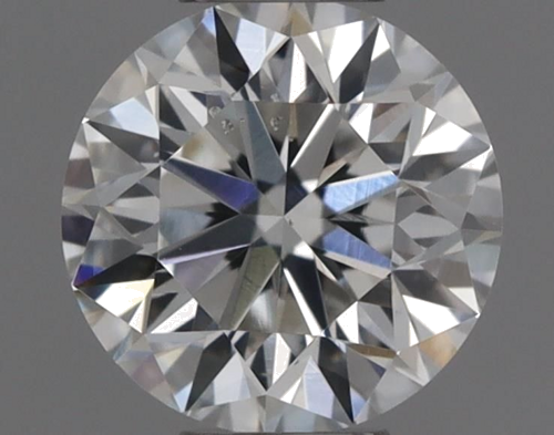 0.31 carat F-SI1 Very Good cut Natūralus Round Deimantas (1)