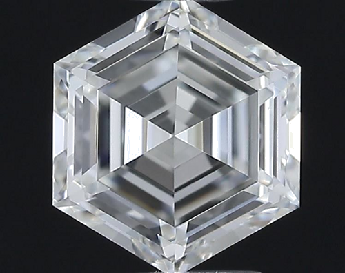 0.56 carat H-VVS2 Natūralus Hexagonal Deimantas (1)