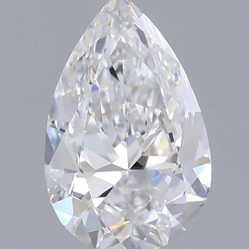 0.4 carat D-VS1 Natūralus Pear Deimantas (1)
