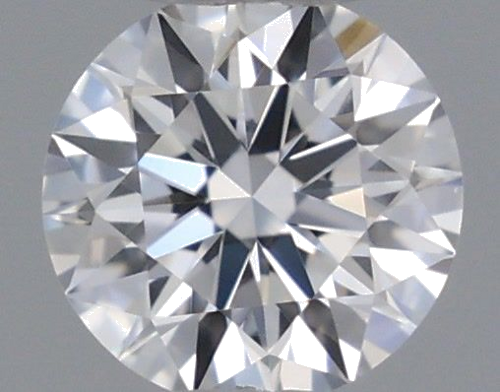 0.18 carat D-VVS1 Excellent cut Natūralus Round Deimantas (1)