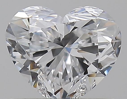 0.6 carat D-VS2 Natūralus Heart Deimantas (1)