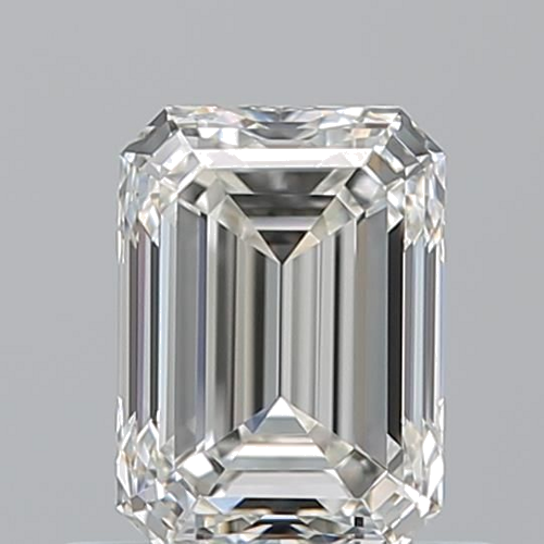 0.7 carat I-VVS1 Natūralus Emerald Deimantas (1)