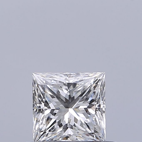 0.41 carat E-VVS2 Natūralus Princess Deimantas (1)