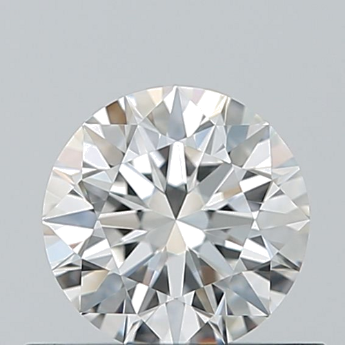 0.52 carat F-VVS1 Excellent cut Natūralus Round Deimantas (1)