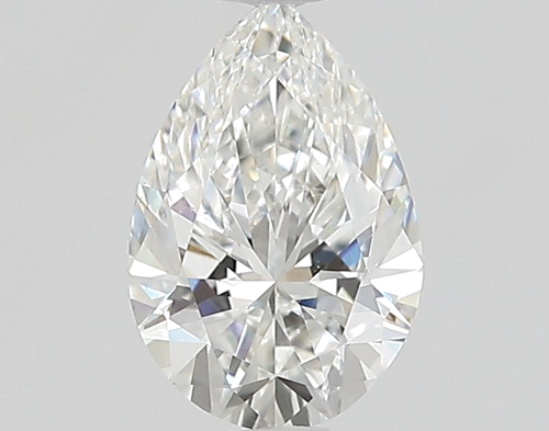 0.8 carat F-VS2 Natūralus Pear Deimantas (1)
