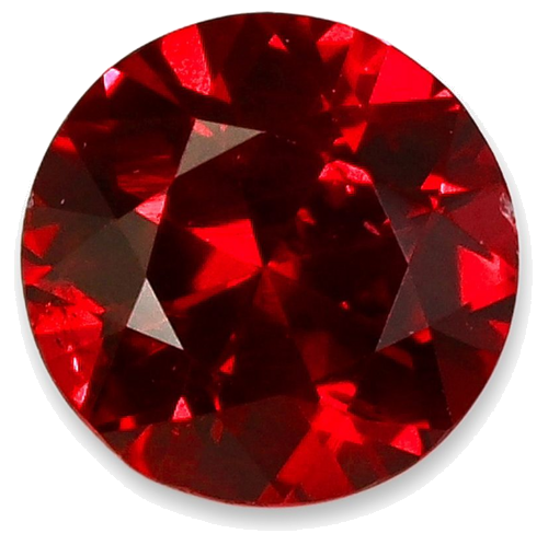 0.56 carat RED Round Rubinas (1)