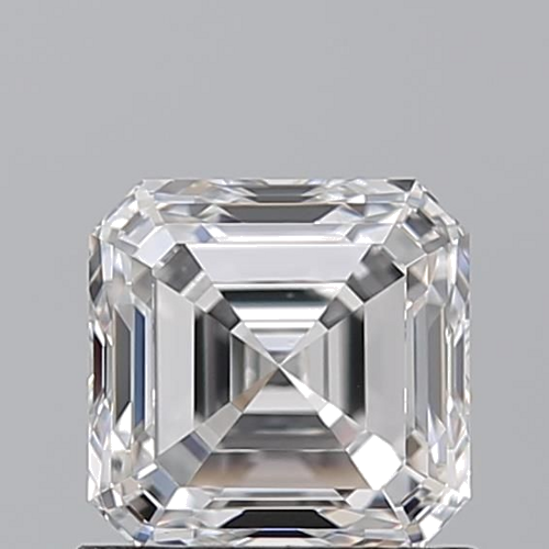 1.02 carat F-VS1 Natūralus Asscher Deimantas (1)