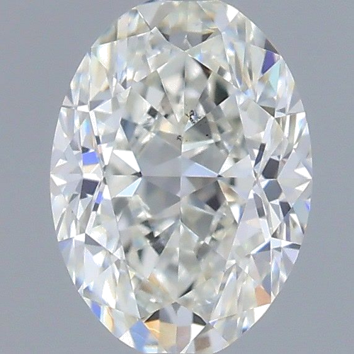 0.4 carat I-VS2 Natūralus Oval Deimantas (1)