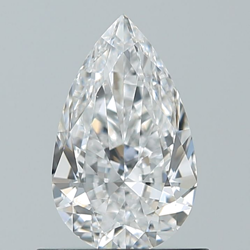 0.7 carat D-VS1 Natūralus Pear Deimantas (1)
