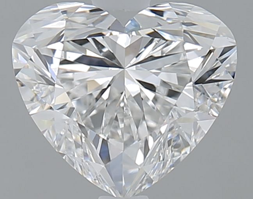 1.51 carat F-VS1 Natūralus Heart Deimantas (1)