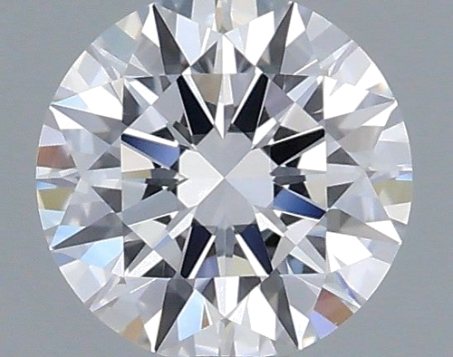 0.61 carat D-VVS2 Excellent cut Natūralus Round Deimantas (1)
