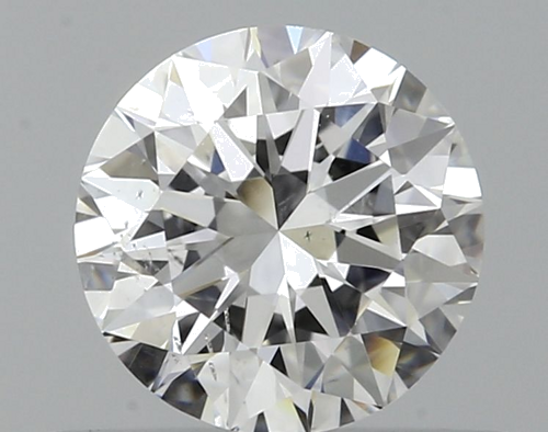 0.5 carat D-SI2 Excellent cut Natūralus Round Deimantas (1)