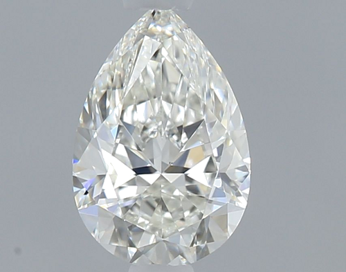 0.5 carat I-VS1 Natūralus Pear Deimantas (1)