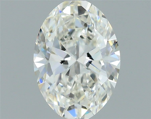 0.5 carat I-VS2 Natūralus Oval Deimantas (1)