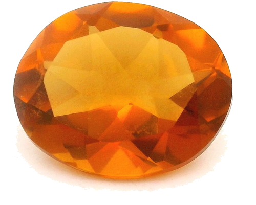 3.03 carat ORANGE Oval Citrine (1)