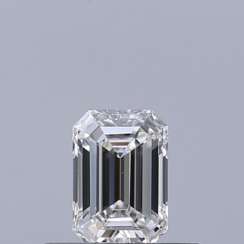 0.34 carat F-VVS1 Natūralus Emerald Deimantas (1)