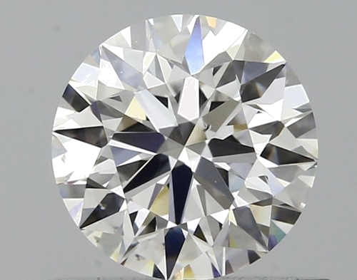 0.6 carat G-SI1 Excellent cut Natūralus Round Deimantas (1)