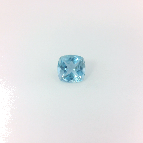0.54 carat BLUE Cushion Aquamarine (1)