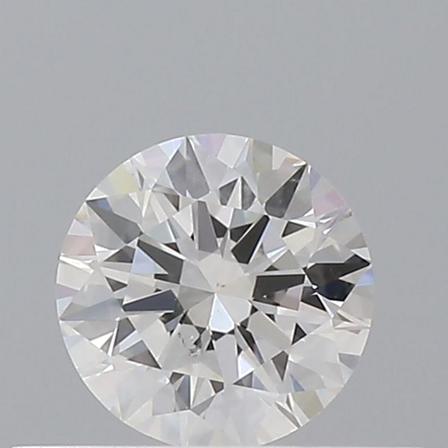 0.37 carat G-SI2 Excellent cut Natūralus Round Deimantas (1)