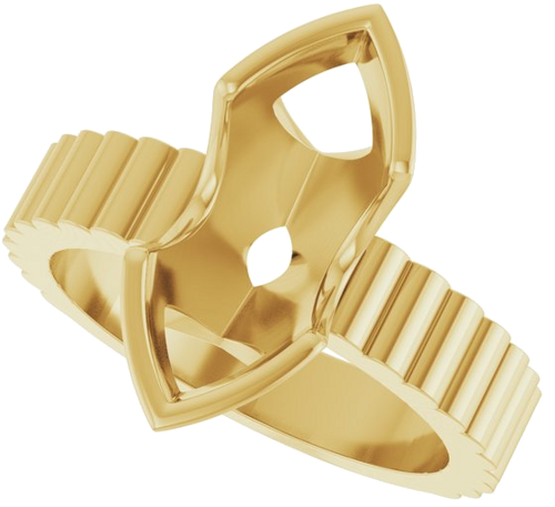Sužadėtuvių Žiedas „Half-Bezel Solitaire“ 14k yellow gold Marquise 15mm x 7mm (5)